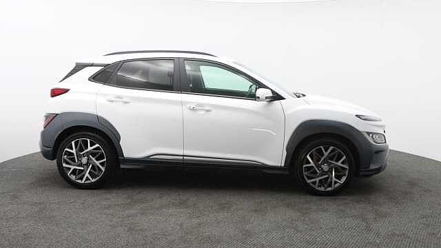 Hyundai KONA 1.6 h-GDi Ultimate SUV 5dr Petrol Hybrid DCT Euro 6 (s/s) (141 ps) White