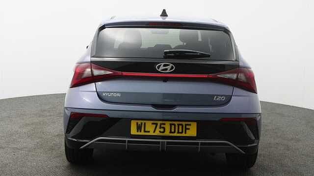 Hyundai I20 1.0 T-GDi Tech Line Hatchback 5dr Petrol DCT Euro 6 (s/s) (90 ps) Blue