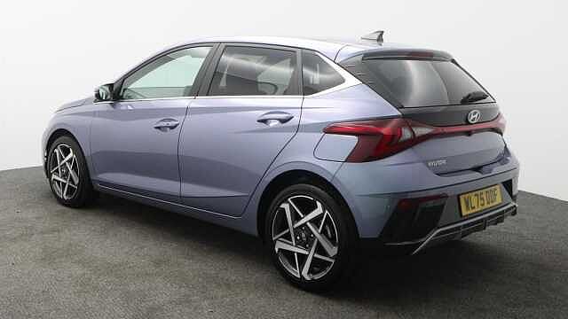 Hyundai I20 1.0 T-GDi Tech Line Hatchback 5dr Petrol DCT Euro 6 (s/s) (90 ps) Blue