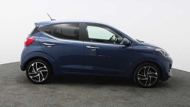 Hyundai I10 1.2 Premium Hatchback 5dr Petrol Auto Euro 6 (s/s) (79 ps) Blue
