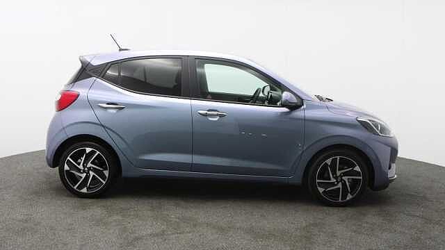 Hyundai I10 1.2 Premium Hatchback 5dr Petrol Auto Euro 6 (s/s) (79 ps) Blue