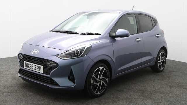 Hyundai I10 1.2 Premium Hatchback 5dr Petrol Auto Euro 6 (s/s) (79 ps) Blue