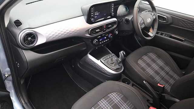 Hyundai I10 1.2 Premium Hatchback 5dr Petrol Auto Euro 6 (s/s) (79 ps) Blue
