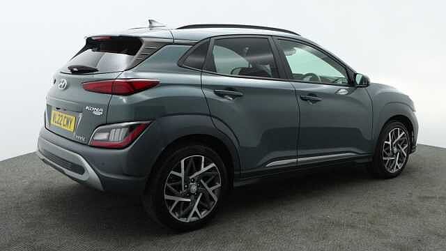 Hyundai KONA 1.6 h-GDi Premium SUV 5dr Petrol Hybrid DCT Euro 6 (s/s) (141 ps) Green