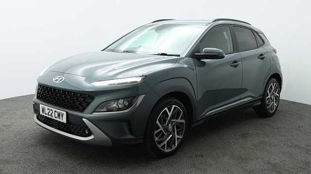 Hyundai KONA 1.6 h-GDi Premium SUV 5dr Petrol Hybrid DCT Euro 6 (s/s) (141 ps) Green