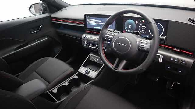 Hyundai KONA 1.6 h-GDi N Line SUV 5dr Petrol Hybrid DCT Euro 6 (s/s) (138 ps) Black
