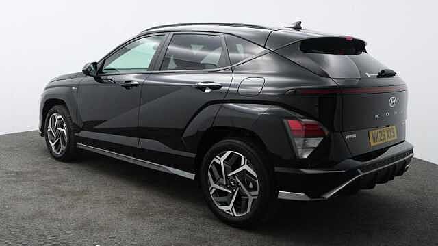 Hyundai KONA 1.6 h-GDi N Line SUV 5dr Petrol Hybrid DCT Euro 6 (s/s) (138 ps) Black