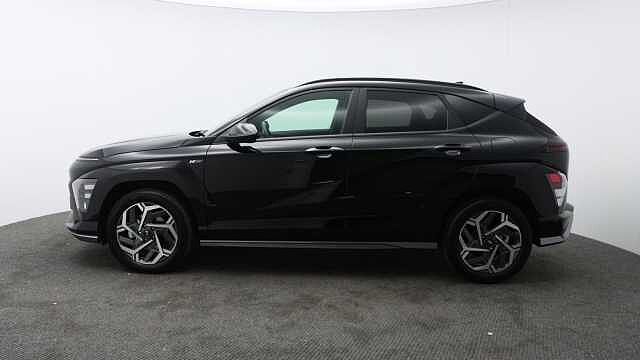 Hyundai KONA 1.6 h-GDi N Line SUV 5dr Petrol Hybrid DCT Euro 6 (s/s) (138 ps) Black