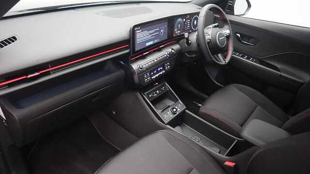 Hyundai KONA 1.6 h-GDi N Line SUV 5dr Petrol Hybrid DCT Euro 6 (s/s) (138 ps) Black
