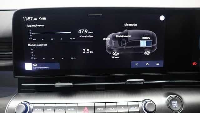 Hyundai KONA 1.6 h-GDi Ultimate SUV 5dr Petrol Hybrid DCT Euro 6 (s/s) (141 ps) Grey