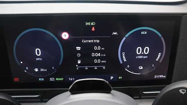 Hyundai KONA 1.6 h-GDi Ultimate SUV 5dr Petrol Hybrid DCT Euro 6 (s/s) (141 ps) Grey